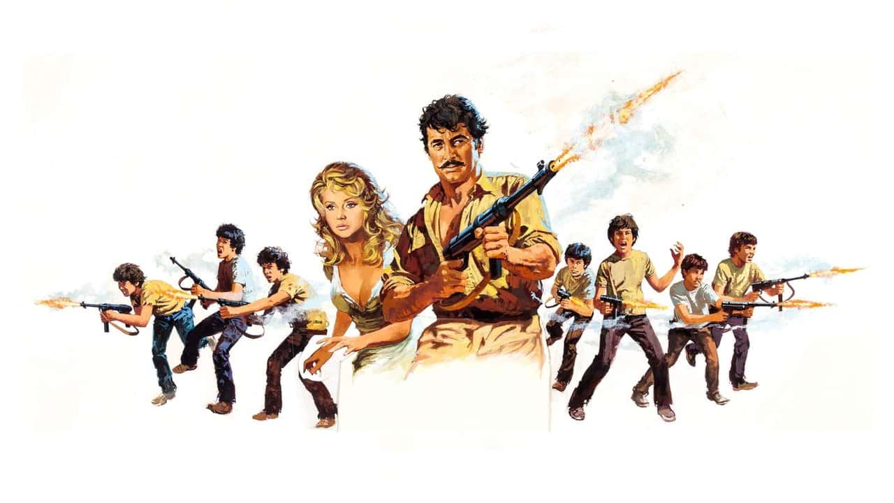Кадр з фільму Гніздо шершнів (1970)
