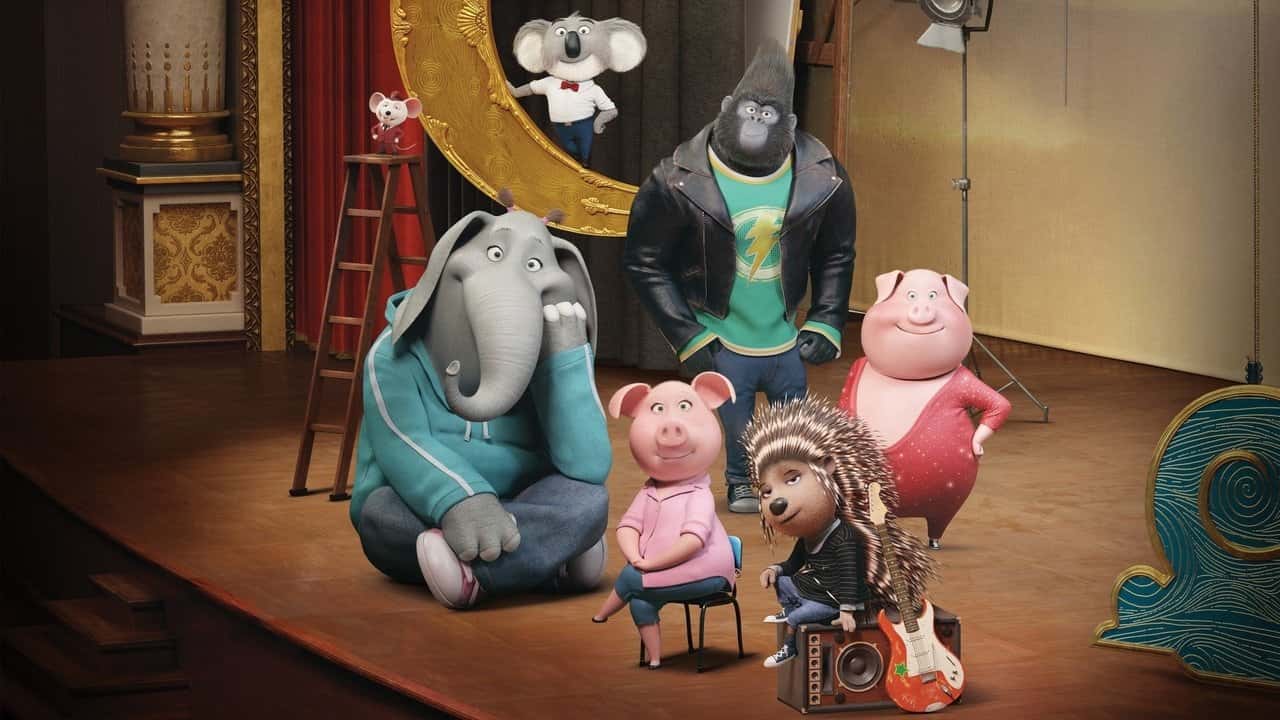Кадр з фільму Співай (2016)