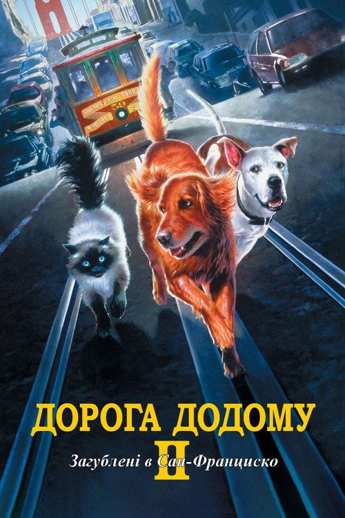 Постер Дорога додому 2: Загублені в Сан-Франциско (1996)