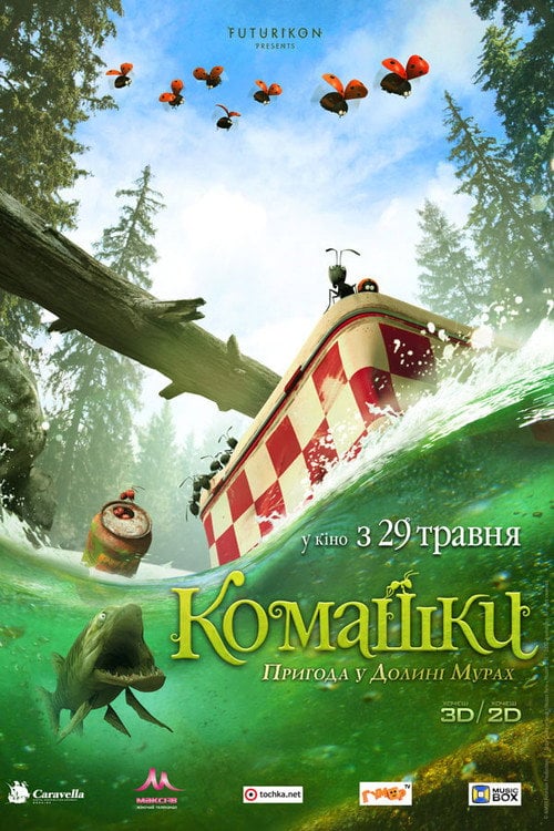 Постер Комашки: Пригода в Долині Мурах (2013)