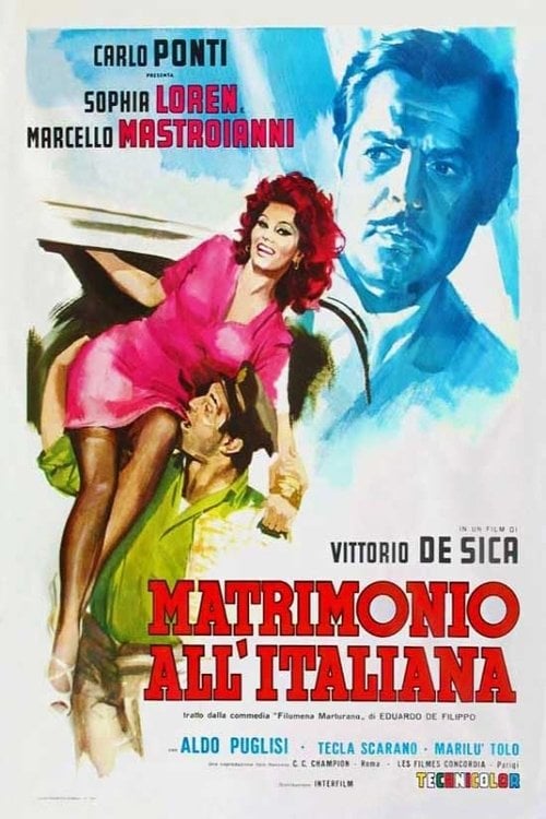 Постер Шлюб по-італійськи (1964)