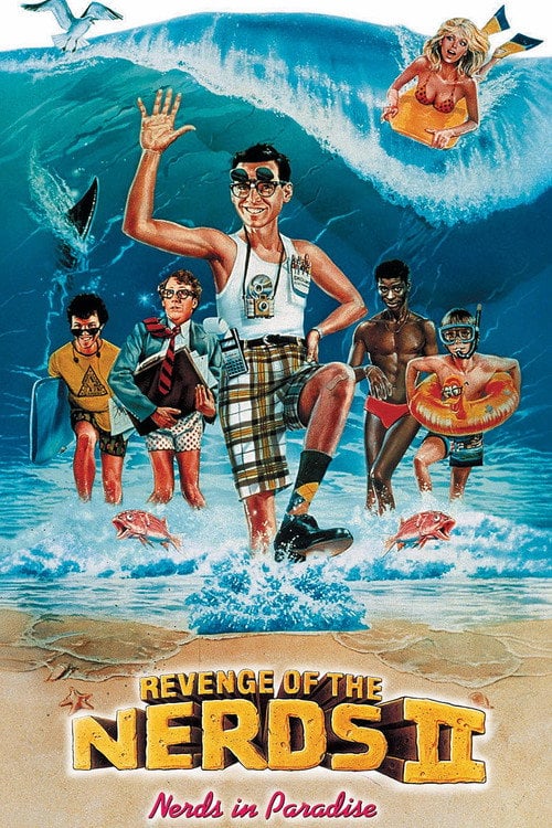 Постер Помста придурків 2: Придурки у Раю (1987)