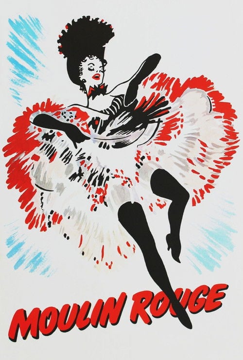 Постер Мулен Руж (1952)