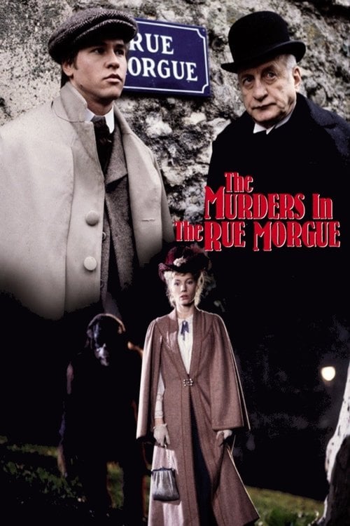 Постер Вбивства на вулиці Морг (1986)