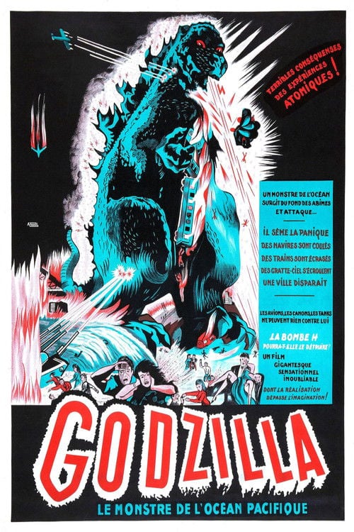 Постер Ґодзілла, монстр Тихого океану (1957)