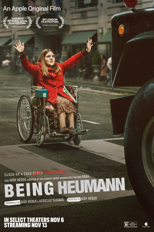 Постер фільму «Being Heumann» з Рут Мадлі в ролі Джуді Хойманн