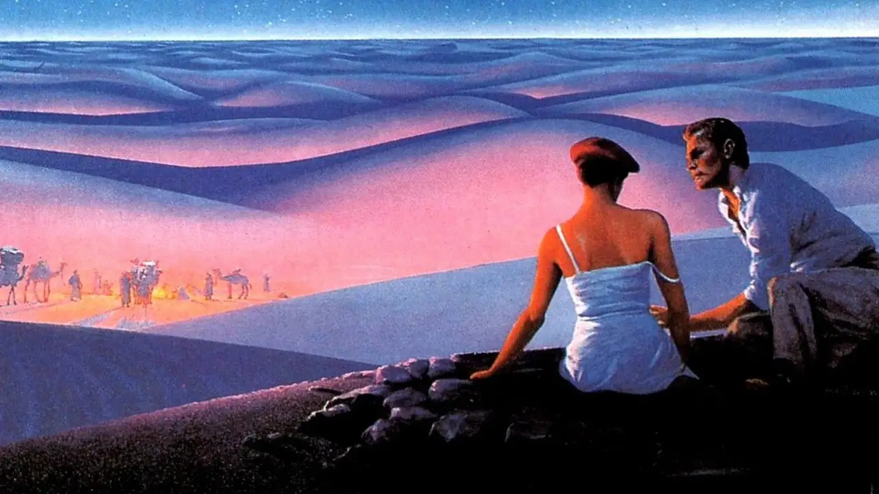 Кадр з фільму Розколоте небо (1990)