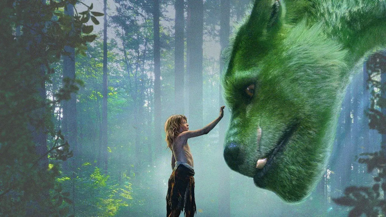 Кадр з фільму Дракон Піта (2016)