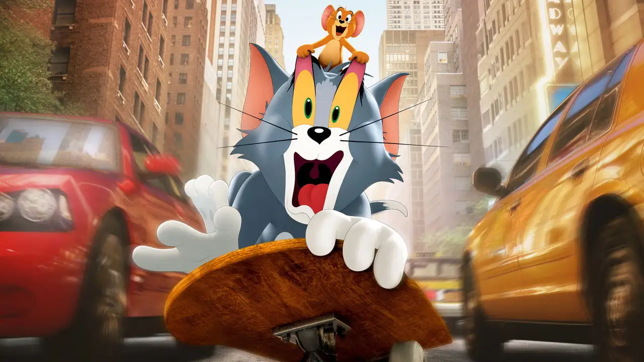 Кадр з фільму Том і Джеррі (2021)