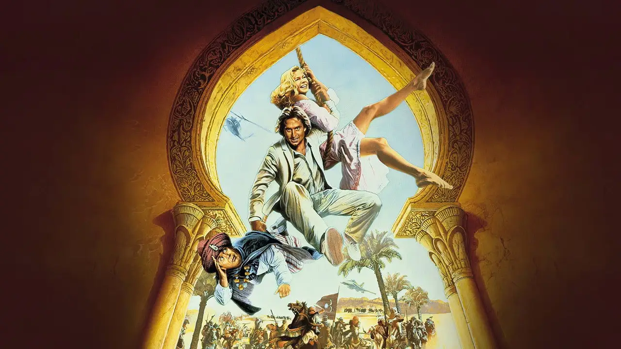 Кадр з фільму Перлина Нілу (1985)