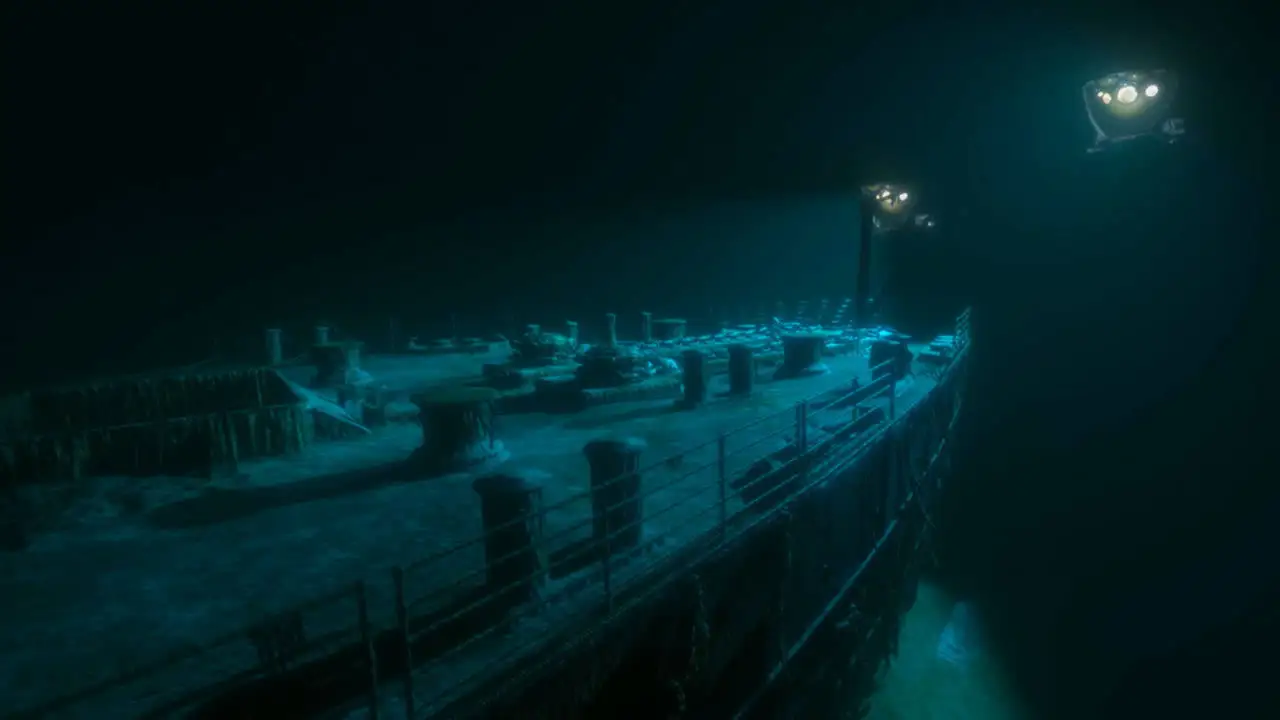 Кадр з фільму Титанік 100 років у 3D (2012)