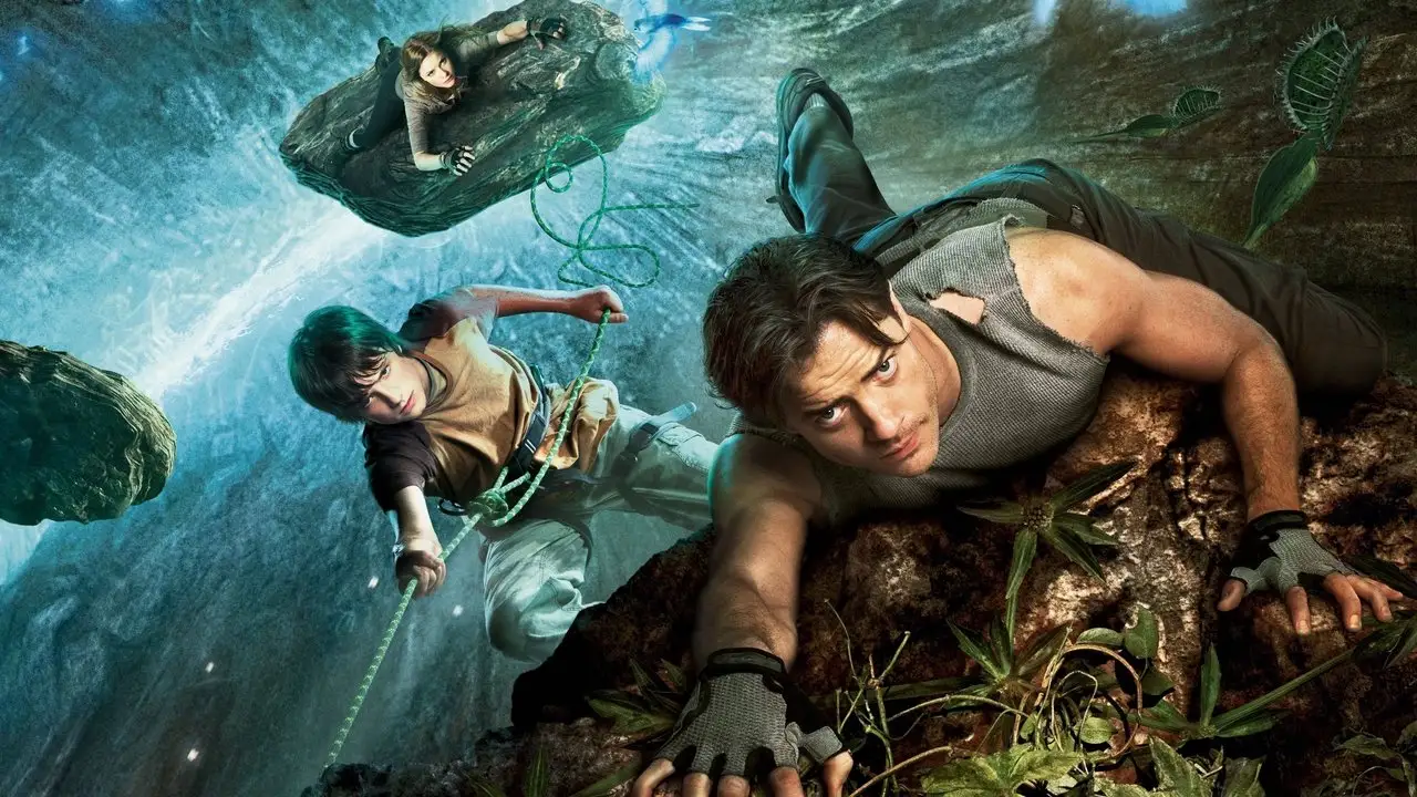 Кадр з фільму Подорож до центру Землі (2008)