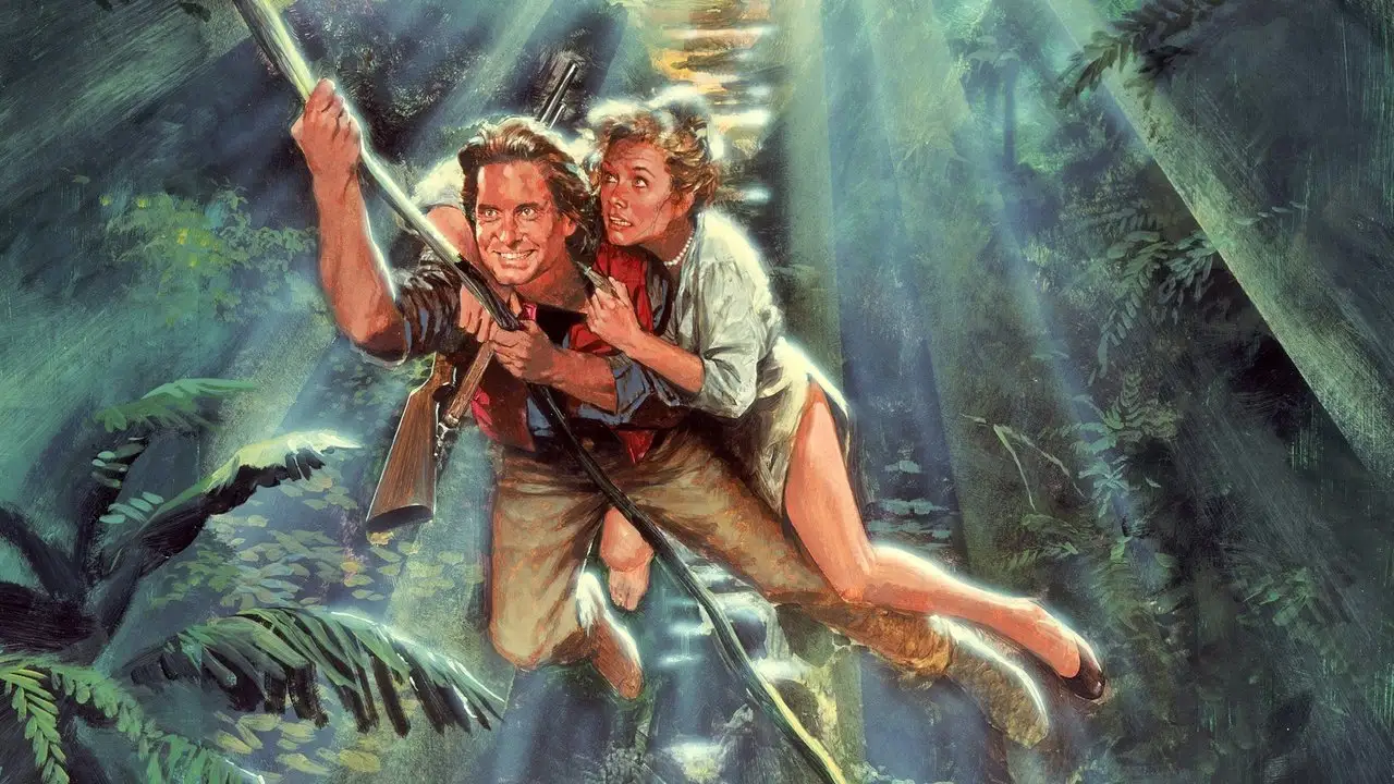 Кадр з фільму Роман з каменем (1984)