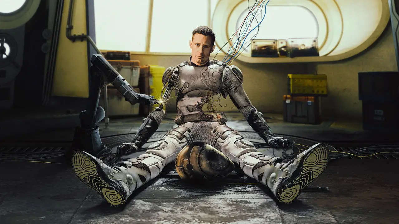 Кадр із серіалу Щоденниĸи вбивцебота (2025)