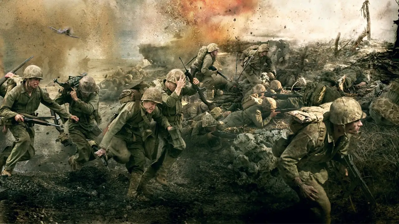 Кадр із серіалу Тихий Океан (2010)