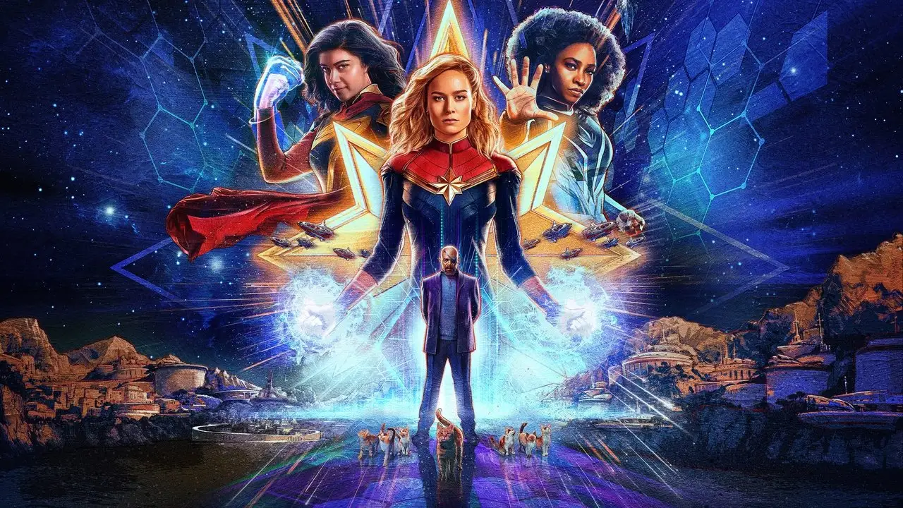 Кадр з фільму Марвели (2023)