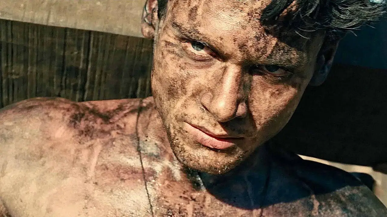 Кадр з фільму Нескорений (2014)